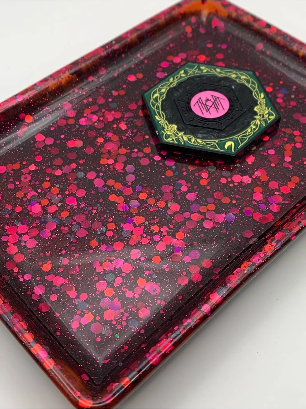 Red & Black trinket tray